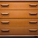 Buffet danois en teck par Gunnar Nielsen pour Tibergaard, années 1960