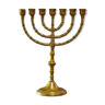 Ancient Menorah, 7-pointed bronze candlestick