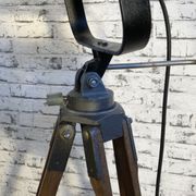 Vintage tripod theater spotlight, 1960s