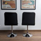 4 vintage swivel chairs