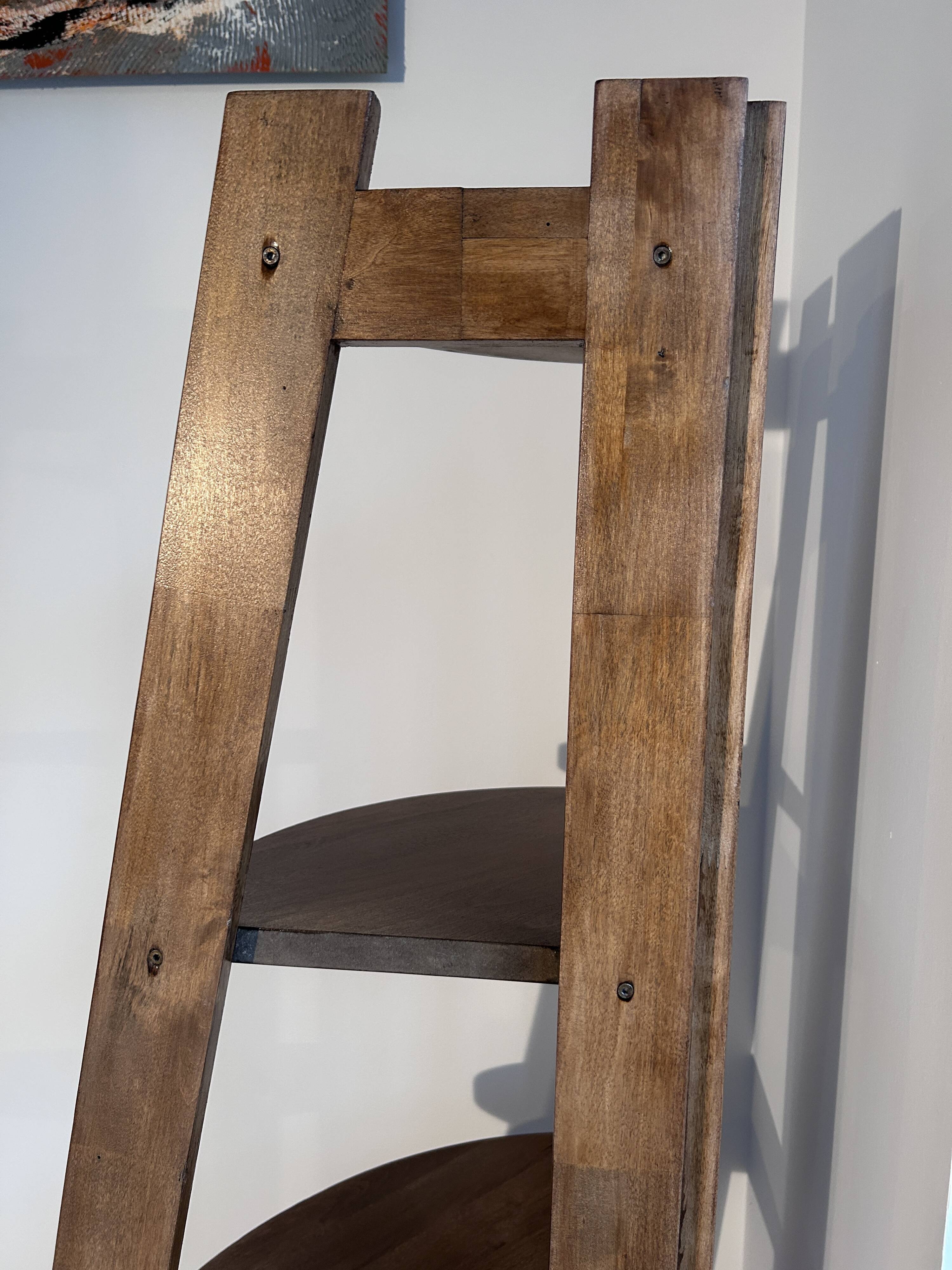 Mid-century reconstruction corner shelf