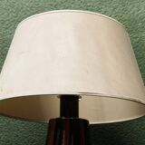 Vintage ceramic lamp, twisted base