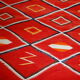 Former American Navajo made hand 143cm x 234cm rug 1870 s