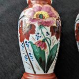 Pair of opaline vase