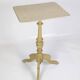 Original Painted Column Table Made In Grey & Yellowish Colors From 1840s