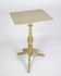 Original Painted Column Table Made In Grey & Yellowish Colors From 1840s