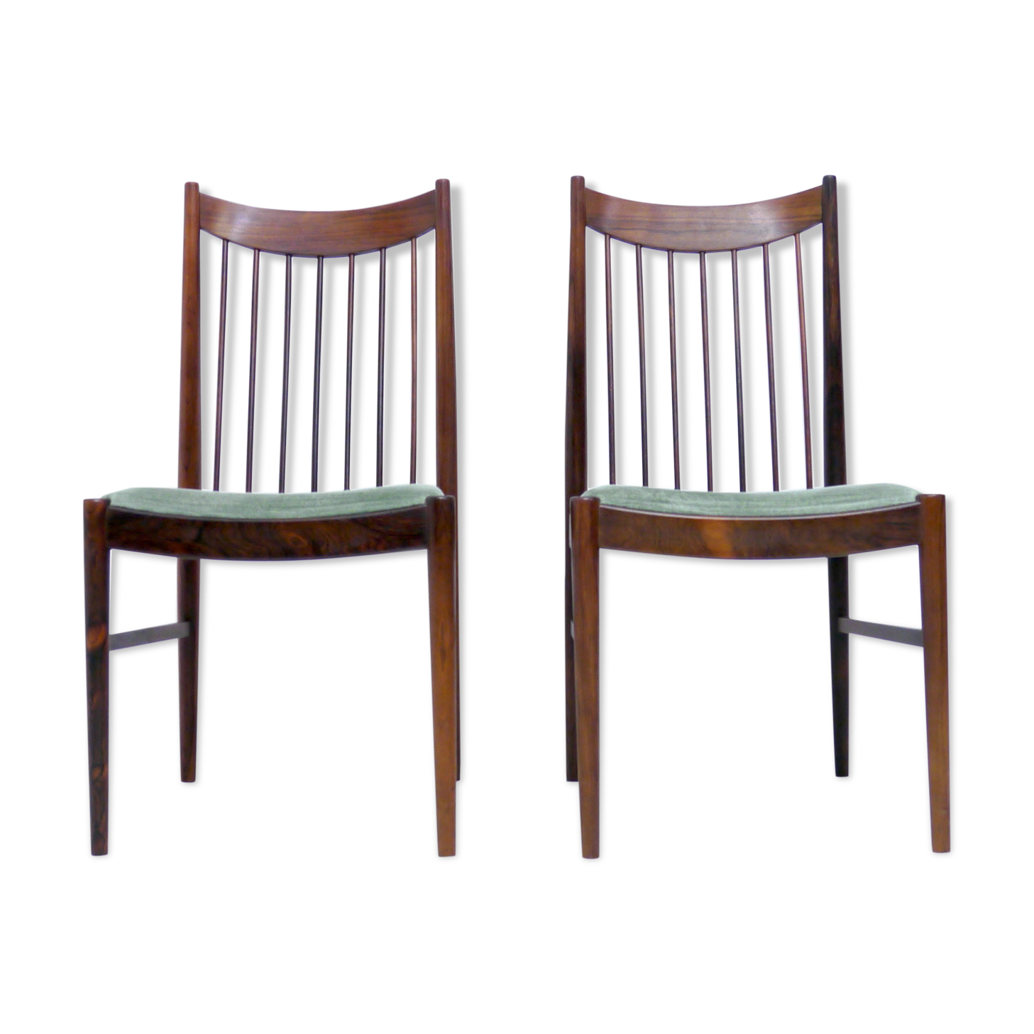 Arne Vodder palisander dining chairs for Sibast, Denmark 60s