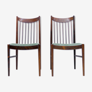 Arne Vodder palisander dining chairs for Sibast, Denmark 60s