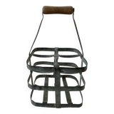 Antique zinc bottle holder