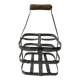 Antique zinc bottle holder