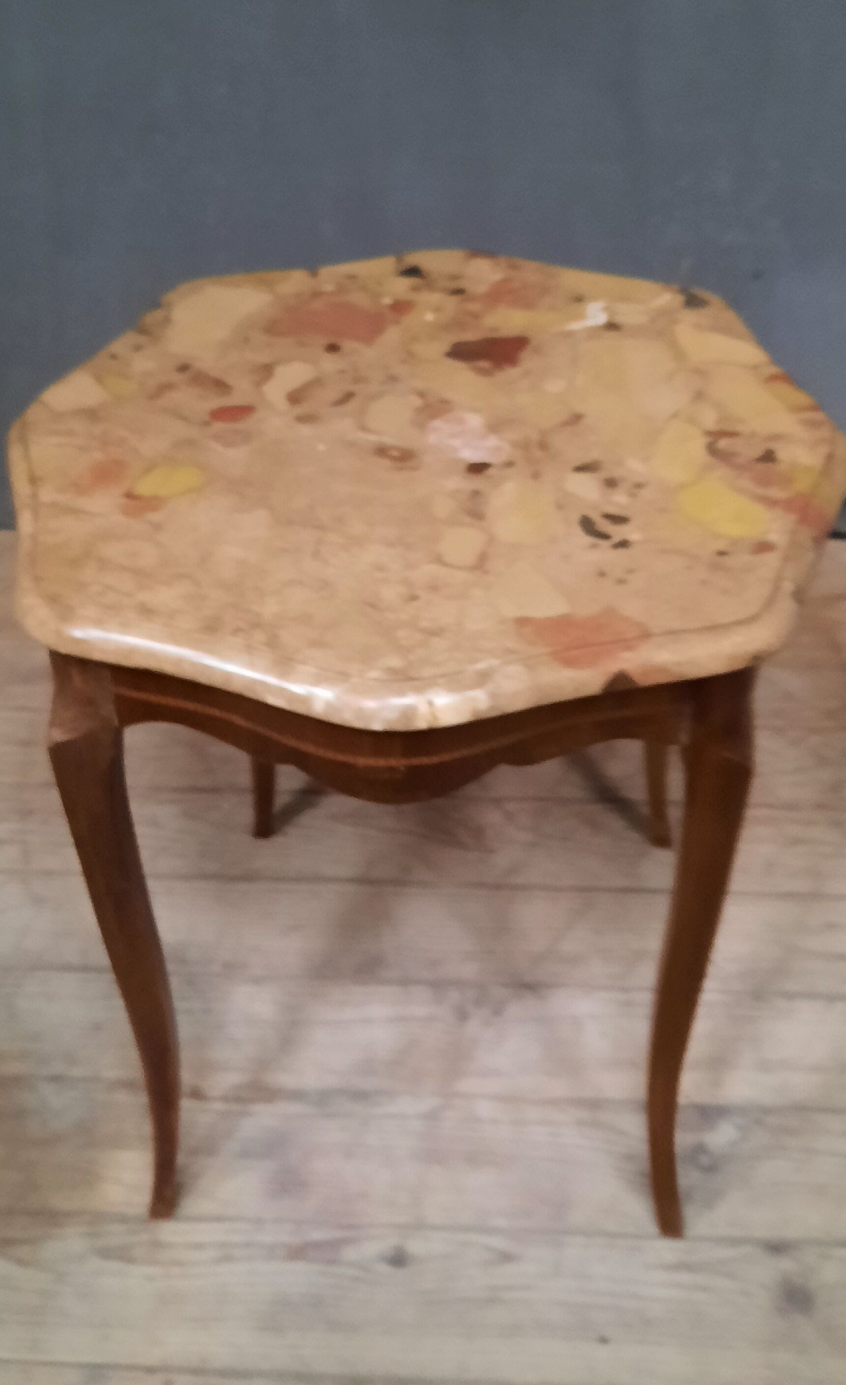 Gueridon d extra marble