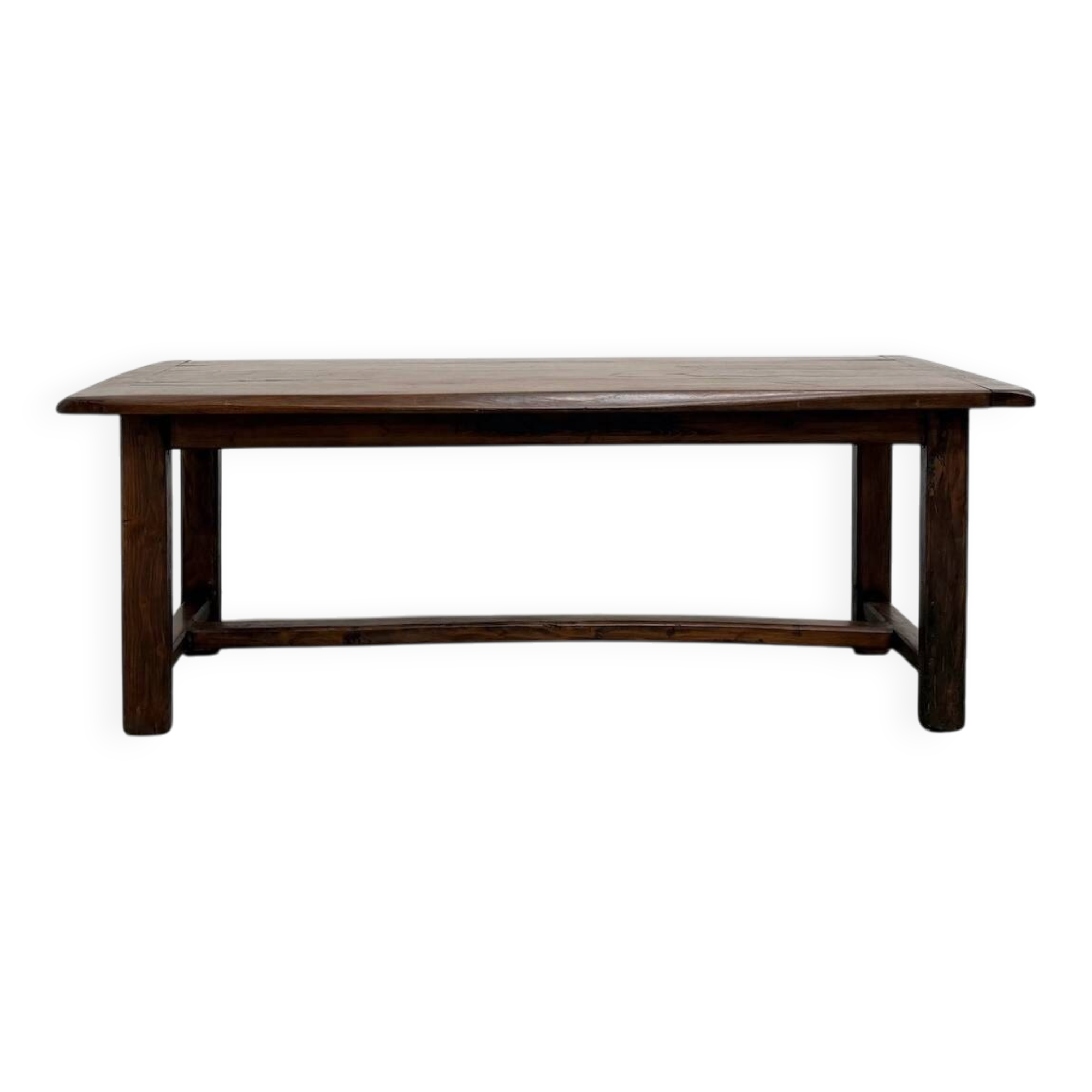 Farm table circa 1900 in solid oak and pine.