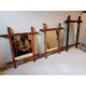 3 rattan mirrors