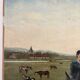 Woman with Donkey, oil on canvas signed 1886
