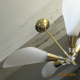 Vintage chandelier 50'-60' 4 branches