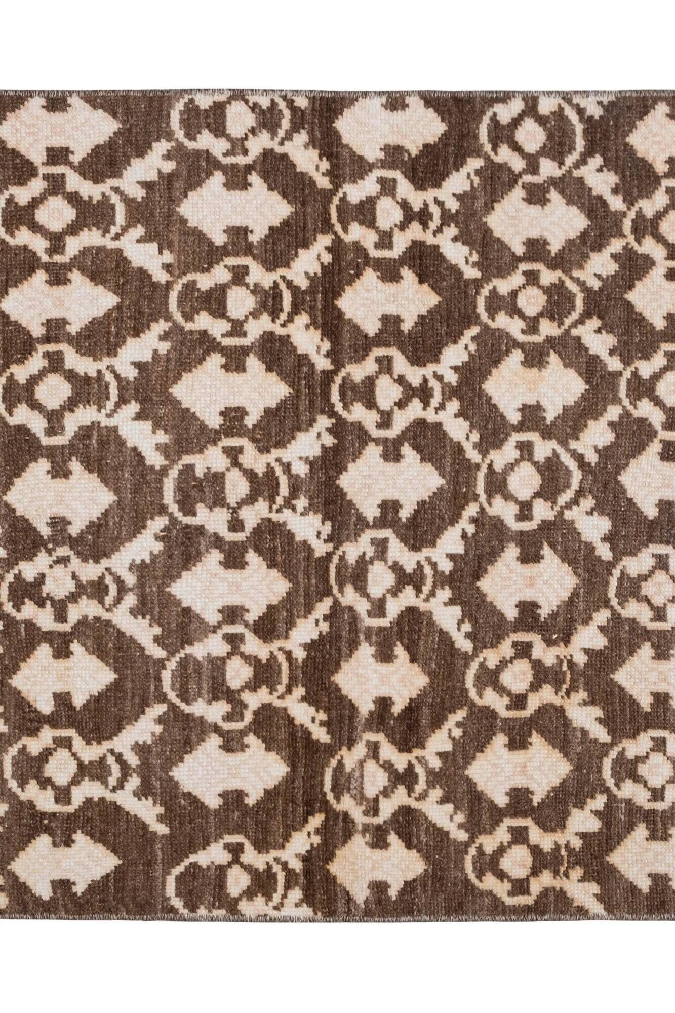 Vintage handmade Turkish rug 90x109 cm