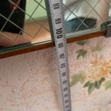 Venetian bistro mirror 200 x 100 cm - 50s
