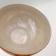 Two old tea cups in fine porcelain with iridescent cover, China, signed - XXth