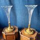 Pair of tulip-shaped flower vases – Napoléon III period