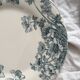 2 Gien "Anemones" ironstone dessert plates