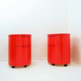 Cylindrical drawer furniture set conga - thomas althaus for schönbuch