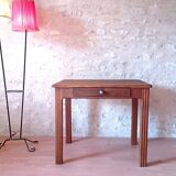 Art Deco desk or side table from the 1930s, vintage, solid wood