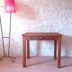 Art Deco desk or side table from the 1930s, vintage, solid wood