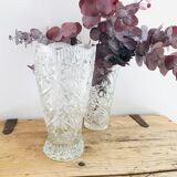 Old crystal vase