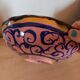 Hollow dish cut Paul Yvain Keraluc earthenware Quimper vintage