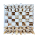 Onyx chess set – Board and pieces made of natural stone