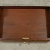 Dressing table in elm burl veneer, Empire period – Early 19th century