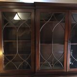 English mahogany bookcase circa 1960