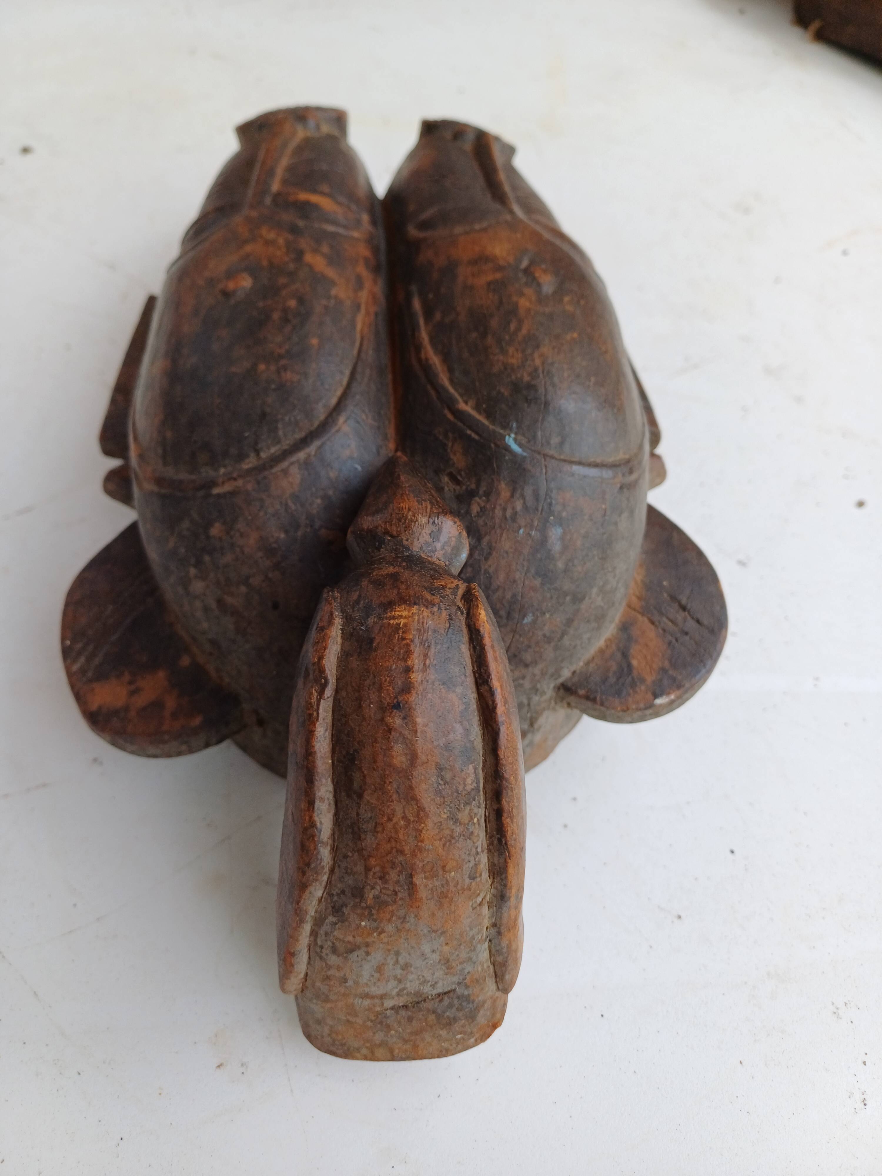 Double-sided African mask