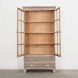 Oak showcase, Danish design, 1980s, production: Denmark
