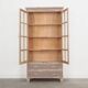 Oak showcase, Danish design, 1980s, production: Denmark