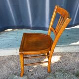Duo of bistro chairs
