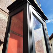 Museum display cabinet, 19th century. (Height 262 cm.)
