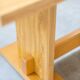 70s table with oak laminate top