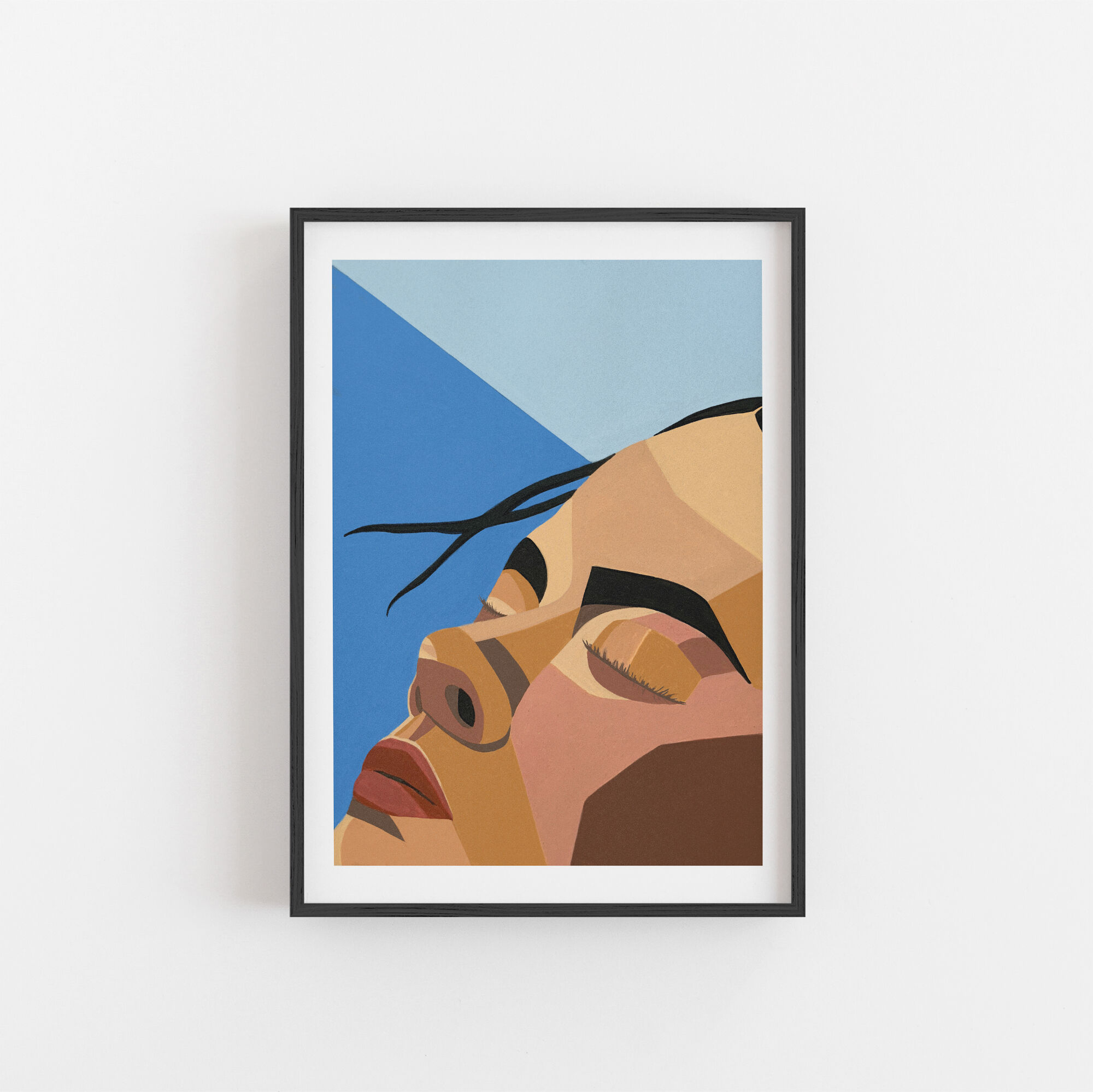 Illustration - Sunbathing