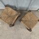 Lot de 2 tabourets anciens