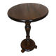 Table appoint bois rond