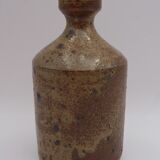Vintage pyrity stoneware bottle