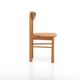 Suite de 6 chaises à repas vintage en pin