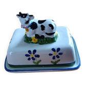 Mini beurrier vintage vache