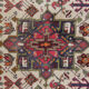 Handwoven Traditional Persian Runner Long Rug Red Beige Wool Carpet 94x445cm