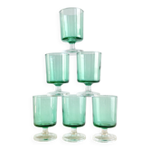 6 vintage Luminarc glasses
