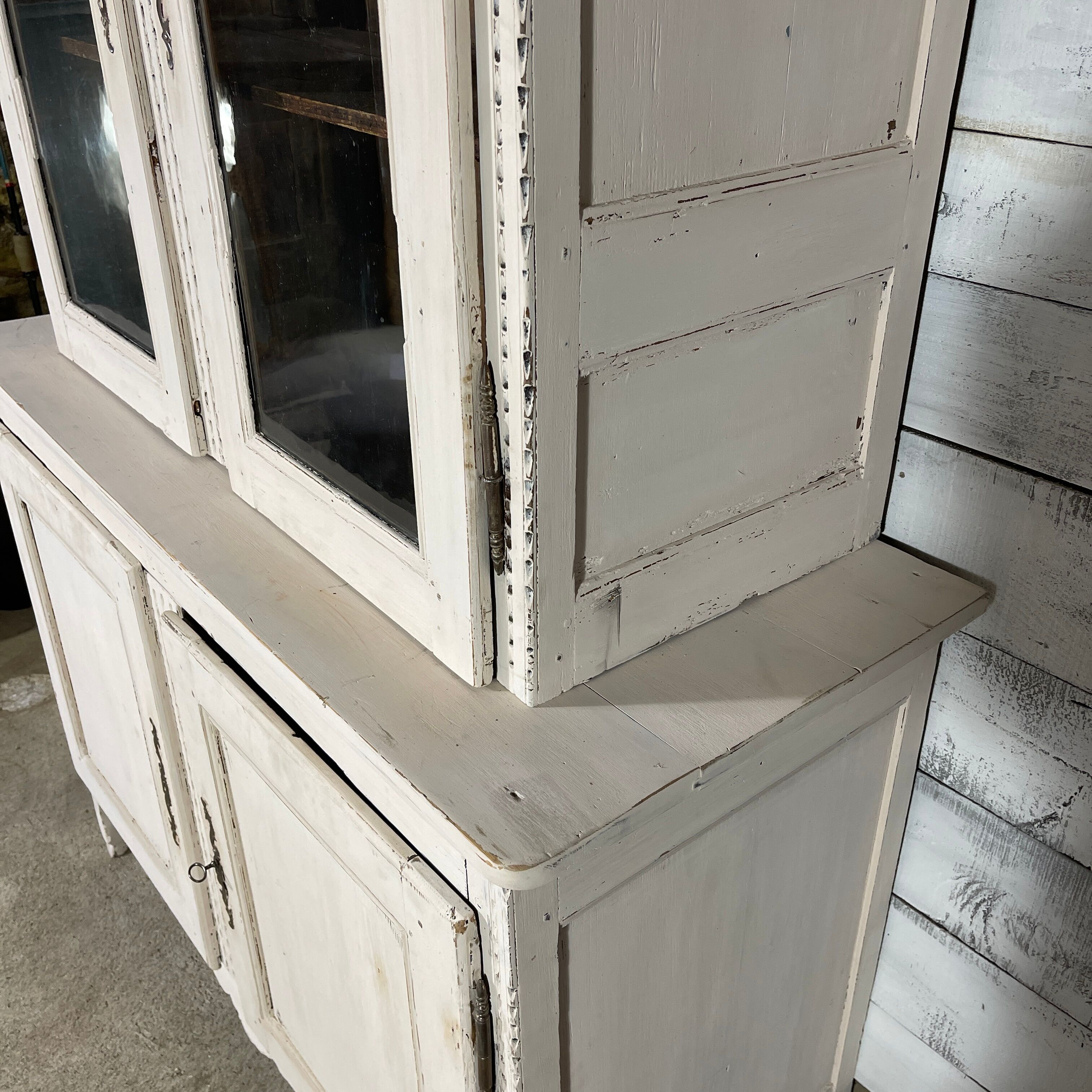 Carved wooden dresser