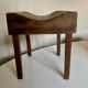 Curved Plywood stool popular art 1950