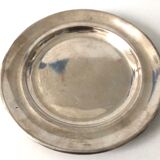 Plat ancien métal argenté carlton