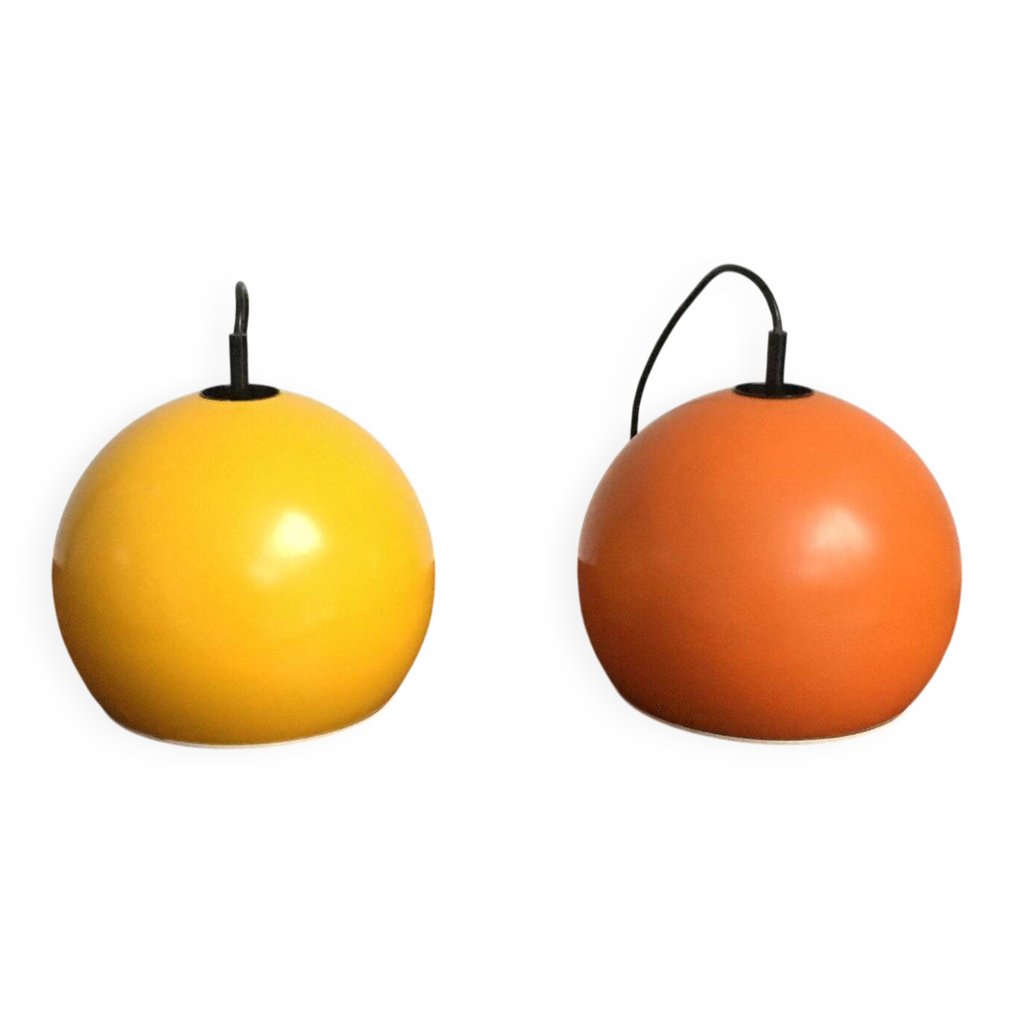 Mid-century space age lustre, set of 2